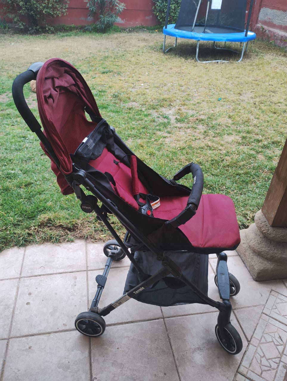 Coche paseo Terrain Infanti rojo - Imagen 2