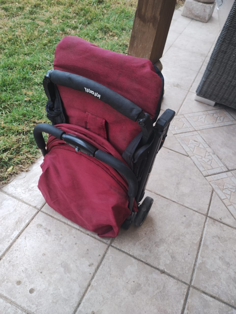 Coche paseo Terrain Infanti rojo - Imagen 4