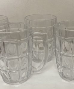 Vasos shoperos vidrio grueso