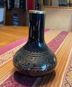 Florero porcelana alemán negro