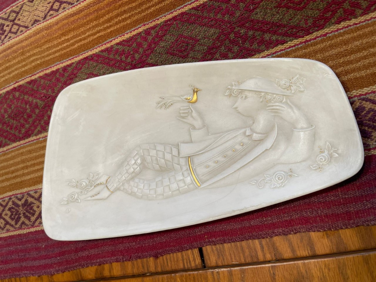 Plato porcelana alemán