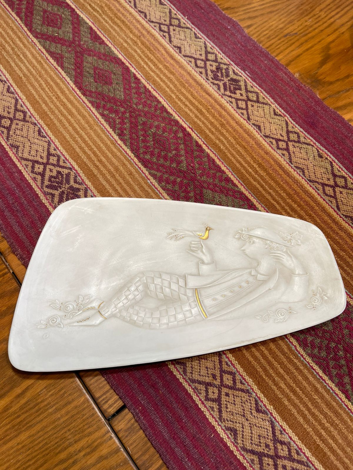 Plato porcelana alemán - Imagen 3