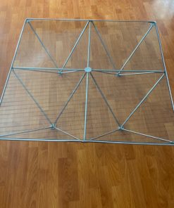 Mesa de centro diamante metal Kallfu