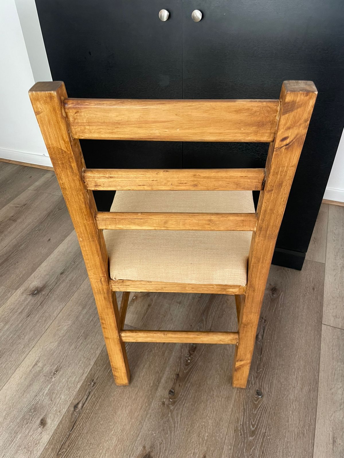 Juego de 6 sillas comedor color arena - Imagen 3