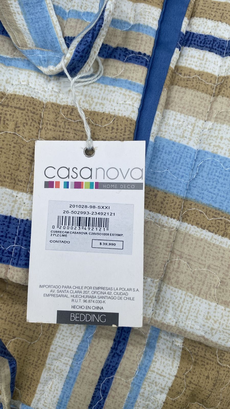 Cubre camas quilt 2 plazas Casanova - Imagen 2