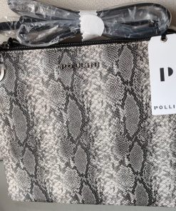 Cartera bandolera animal print Pollini