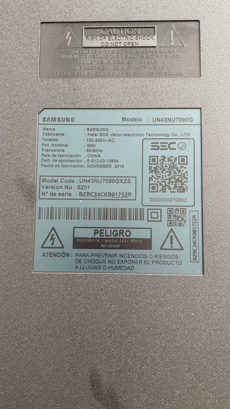 Smart TV Samsung 43' - Imagen 2