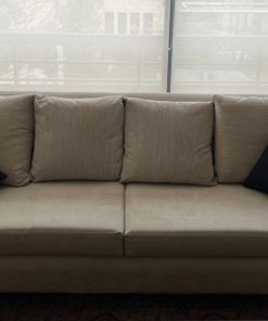 Sofá 4 cuerpos color blanco muebles Undurrag