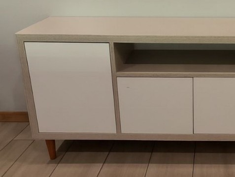 Rack TV 4 puertas madera - Imagen 3