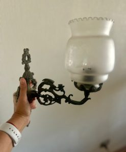 Aplique empavonado fierro