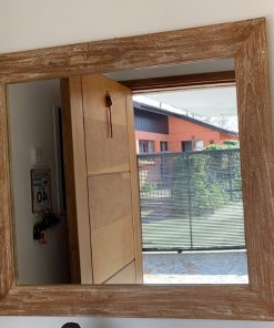 Espejo madera decapado