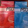 Set de libros PSU lenguaje y matemáticas