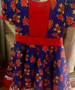 Vestido de cueca infantil
