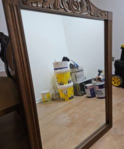 Espejo tallado Encina