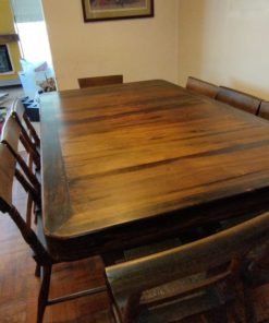 Juego de comedor 8 sillas Roble durmientes