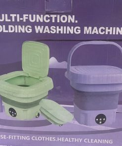 Mini lavadora plegable