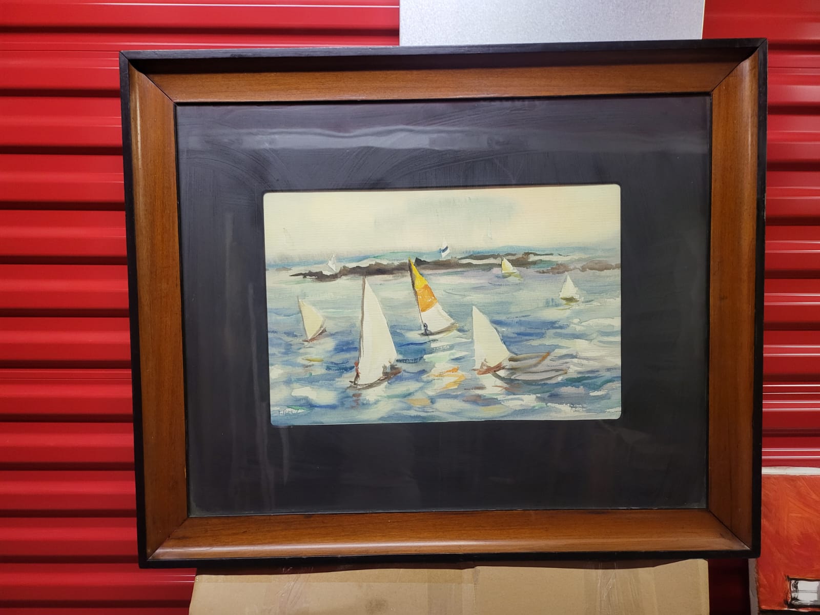 Cuadro acuarela de Israel roa - Imagen 4