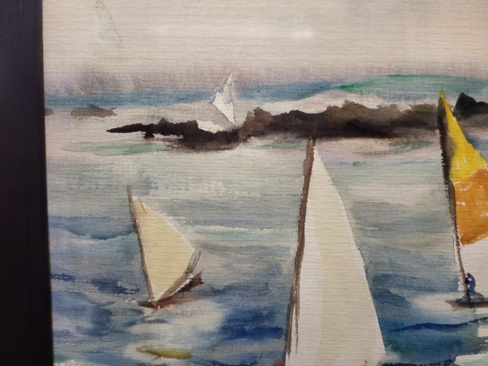 Cuadro acuarela de Israel roa - Imagen 5