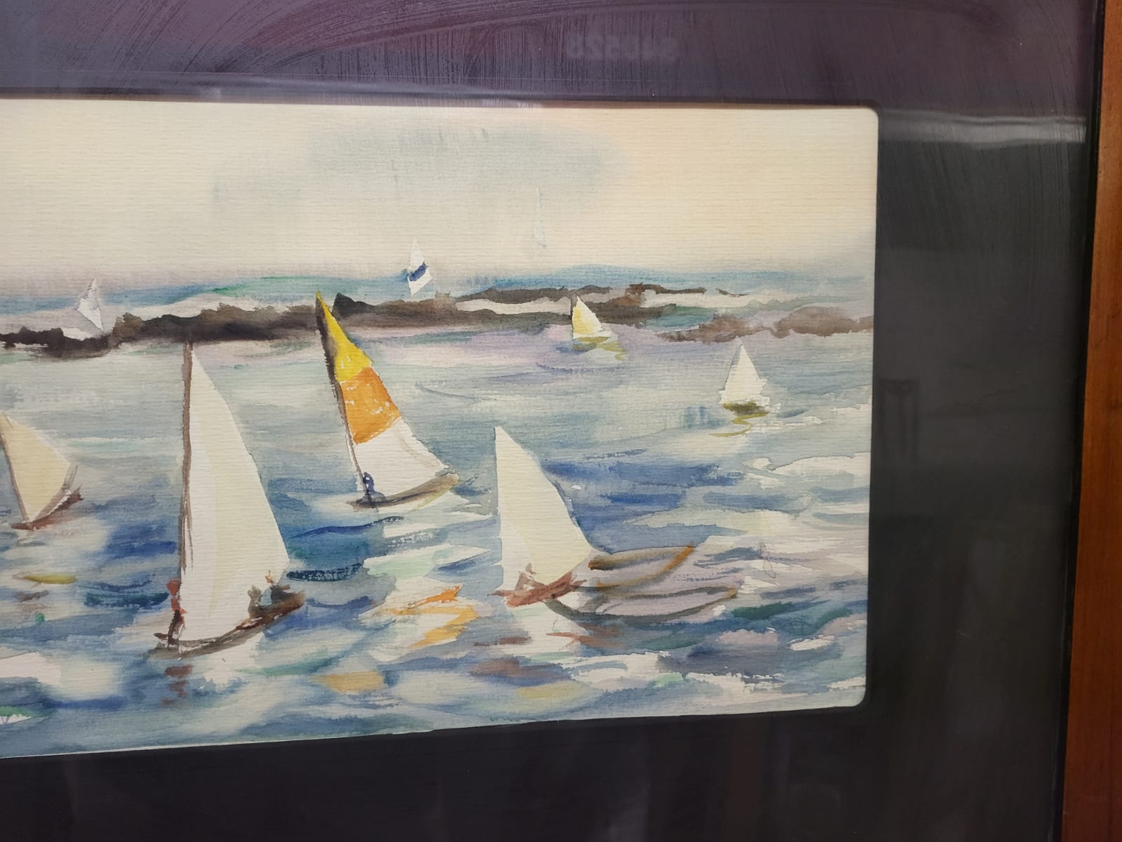 Cuadro acuarela de Israel roa - Imagen 6