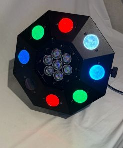 Foco LED 8+7 efectos especiales DMX