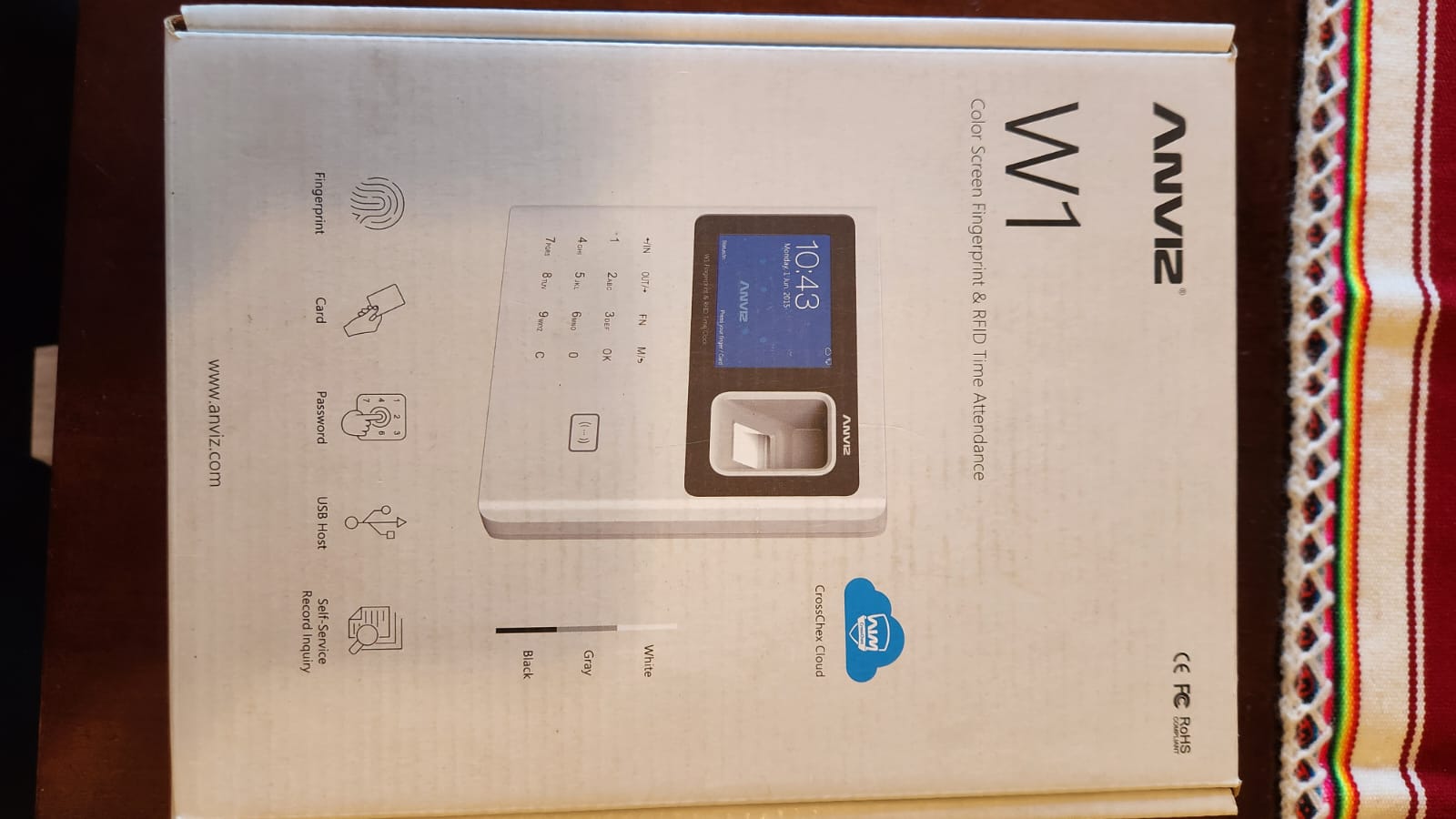 Terminal control de asistencia ANVIZ - Imagen 4