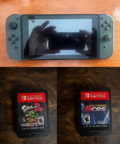 Nintendo switch con 5 juegos