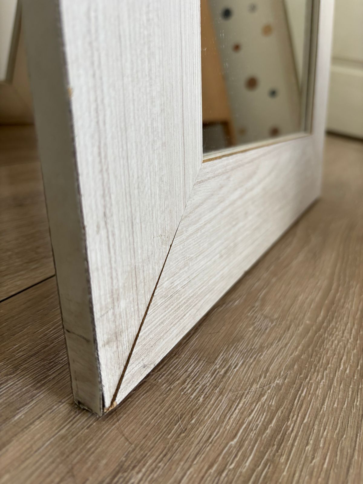 Espejo de pie blanco - Imagen 3