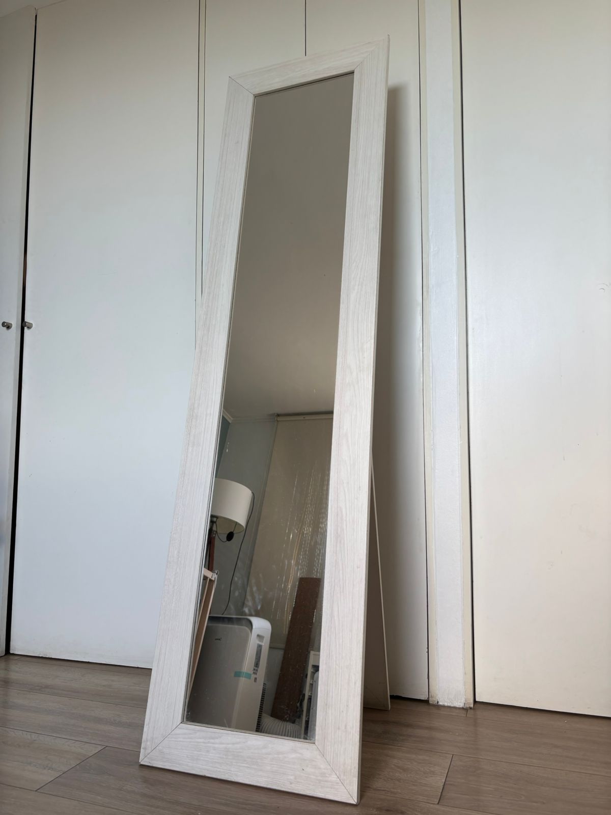 Espejo de pie blanco - Imagen 5