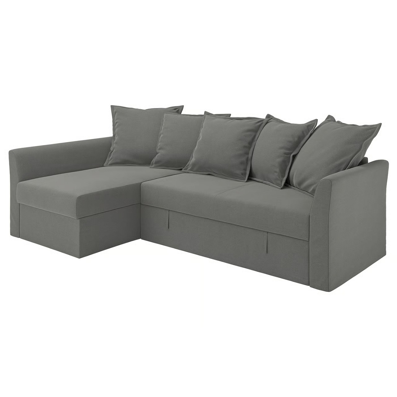 Sofá cama seccional izquierdo Holmsund gris Ikea - Imagen 8