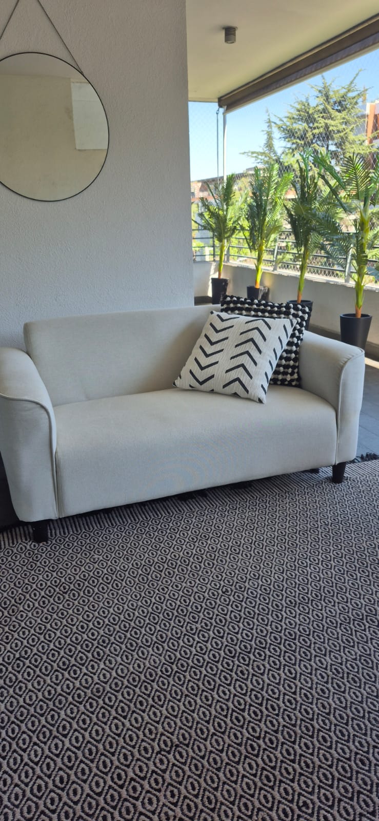 Juego de living 3 piezas beige Le Cotonier - Imagen 7