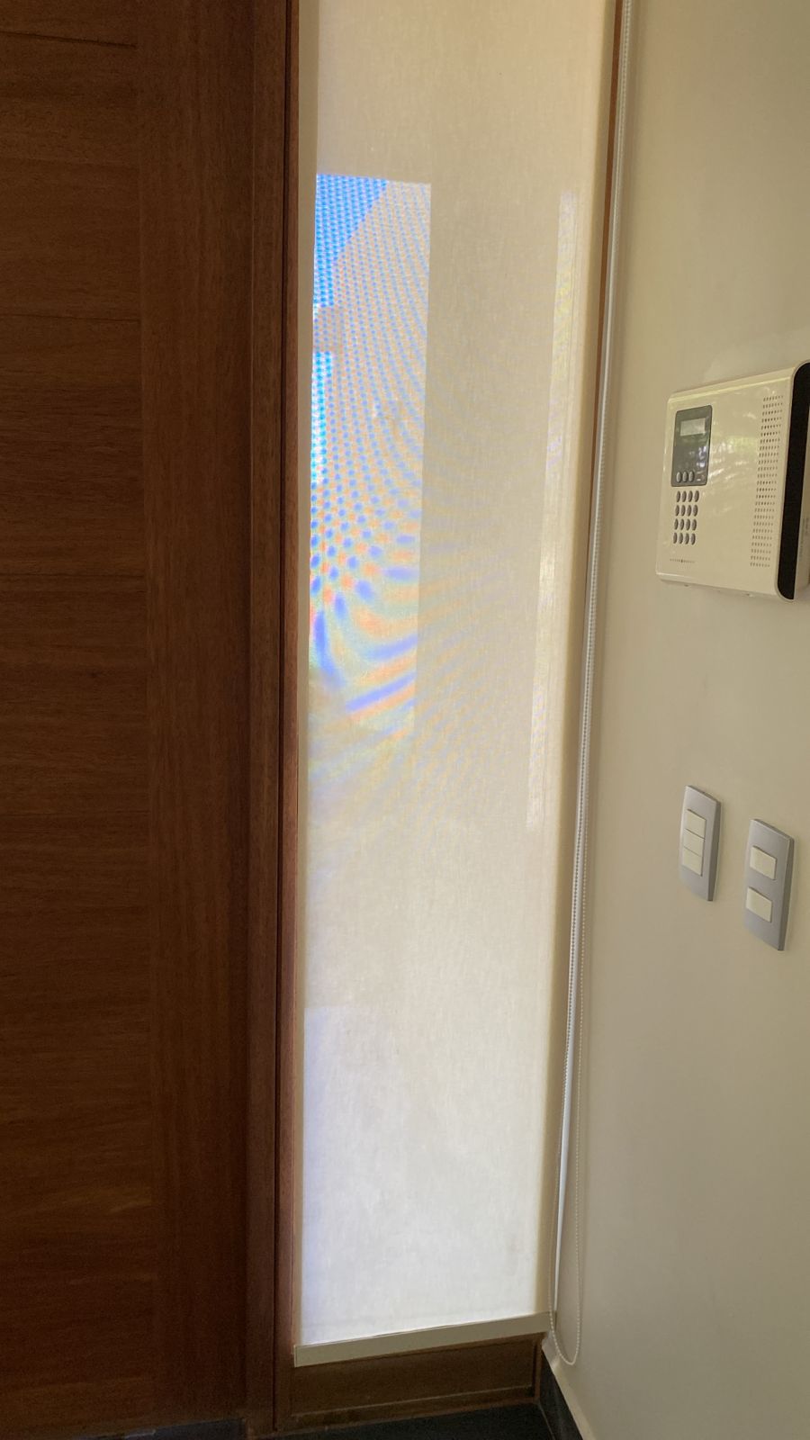 Cortina roller blanco pequeña - Imagen 2