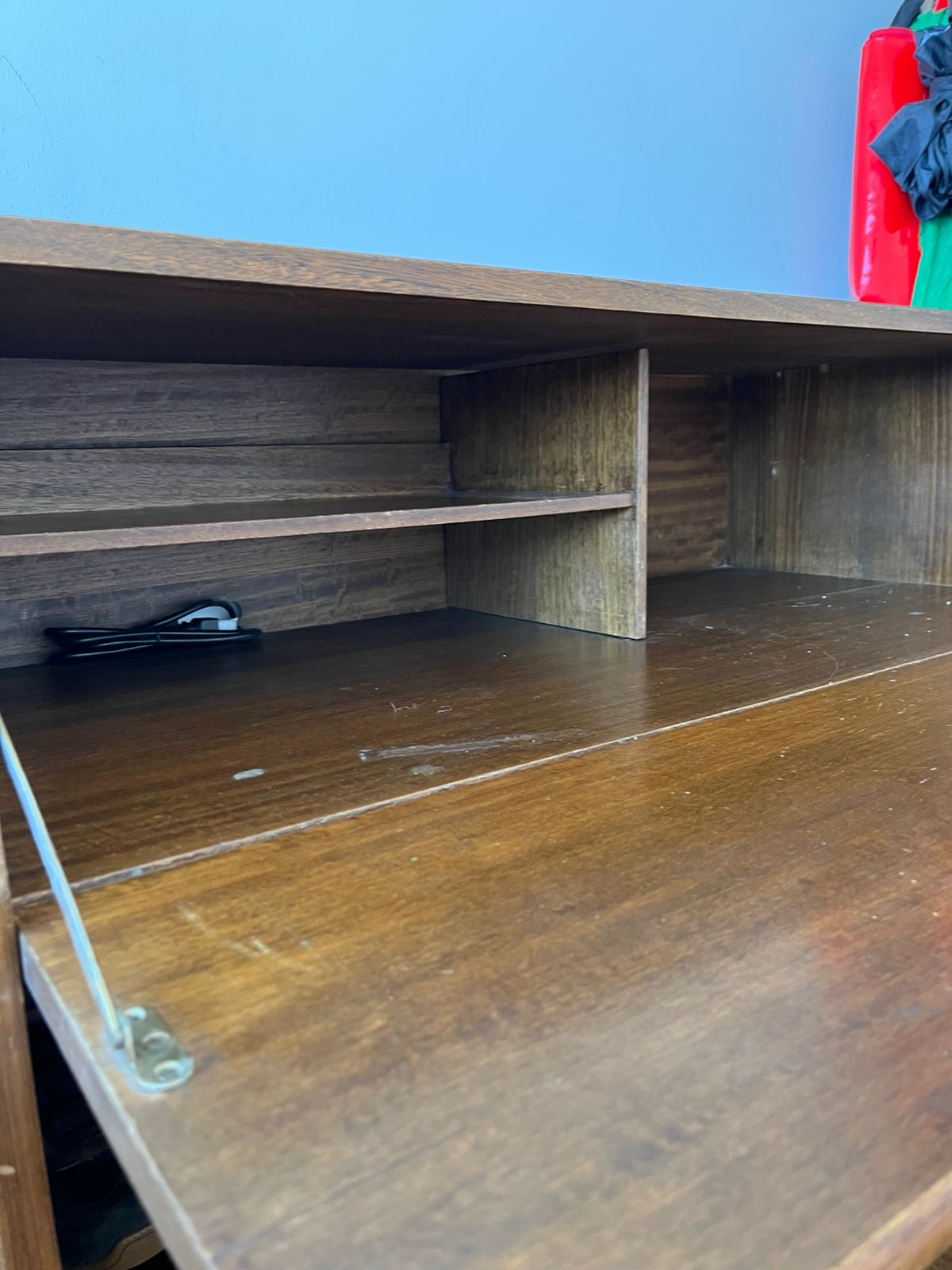 Escritorio abatible madera - Imagen 5