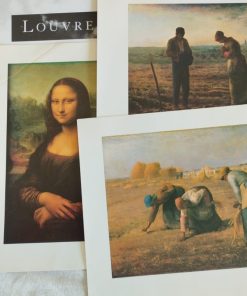 Set 3 láminas compradas en Louvre