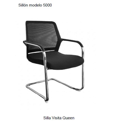Par sillas de visita Queen - Imagen 2