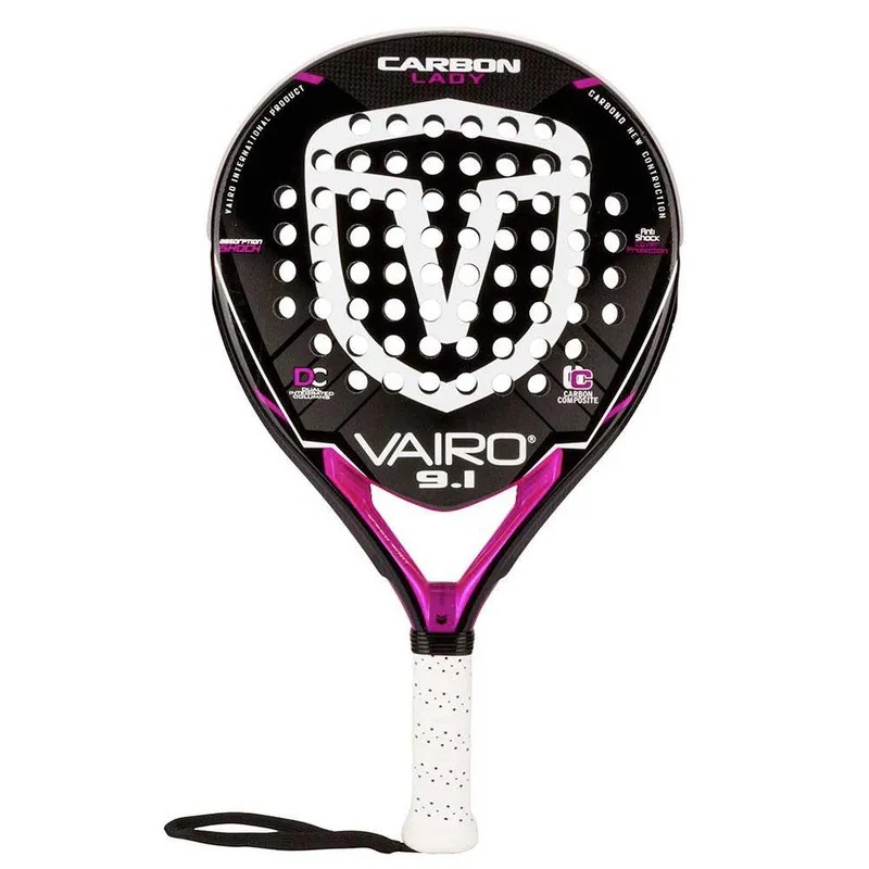 Pala de pádel Vairo Carbón 9.1 mujer + funda - Imagen 3