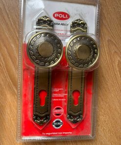 Cerradura Embutida Barroca B60 Pomo marca Poli