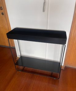 Arrimo metálico negro