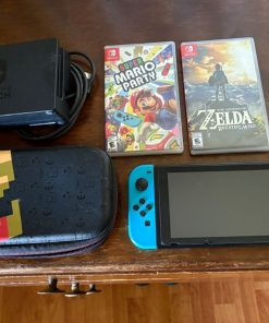 Nintendo Switch con 2 juegos