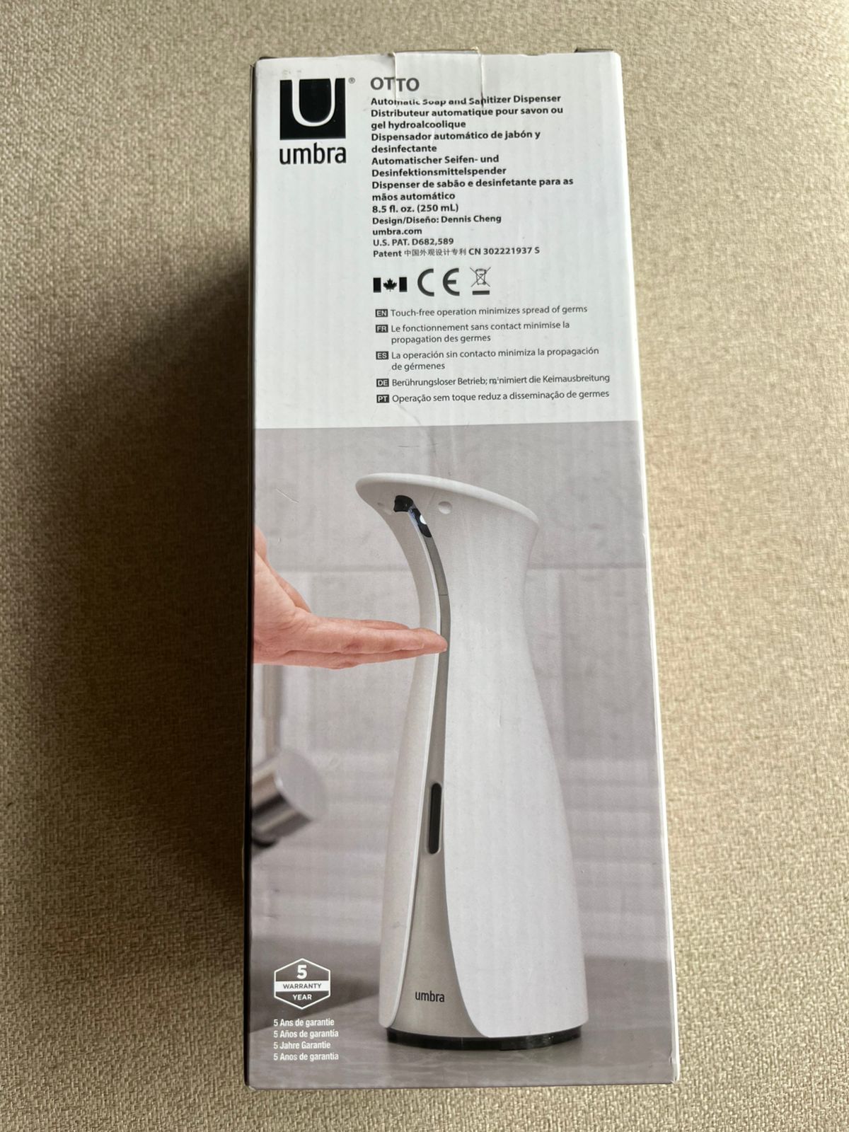 Dispensador de jabón con sensor Otto - Imagen 4