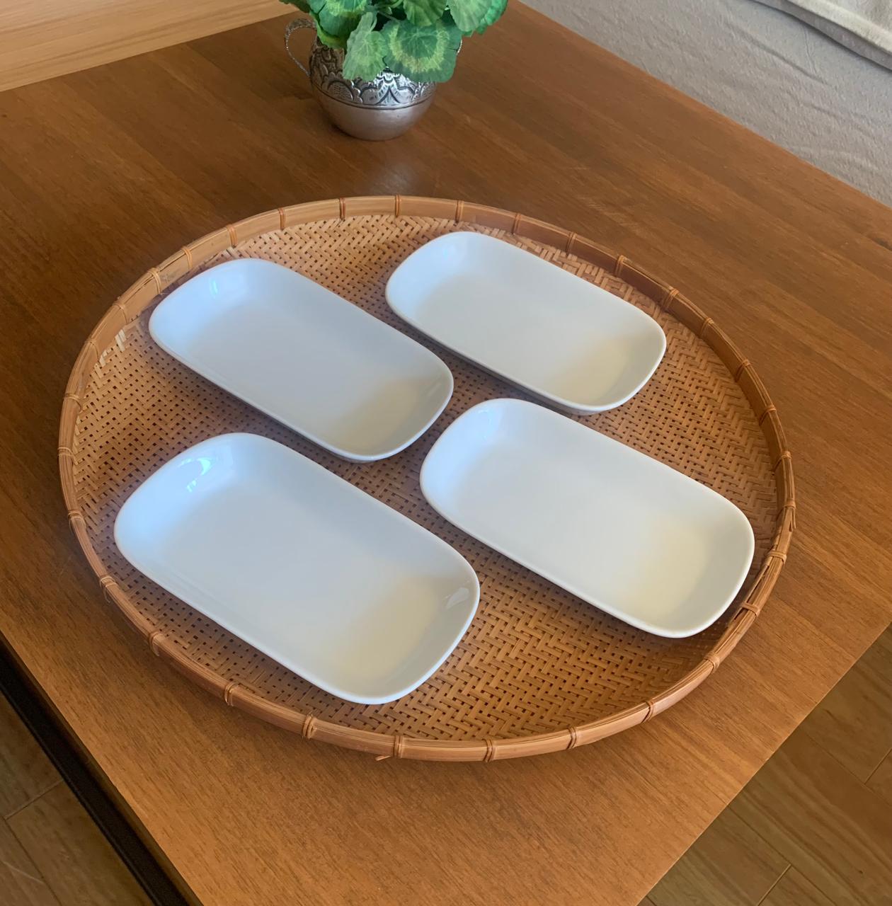 Set de 4 fuentes aperitivo