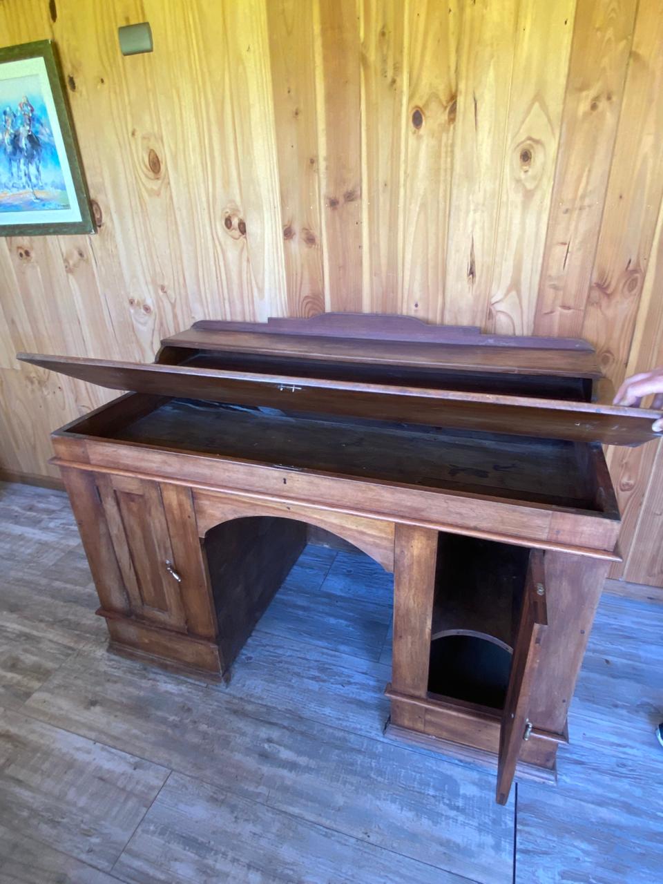 Escritorio ejecutivo madera nativa - Imagen 8