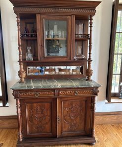 Trinche anticuario mármol y espejo