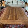 Mesa de centro grande encina