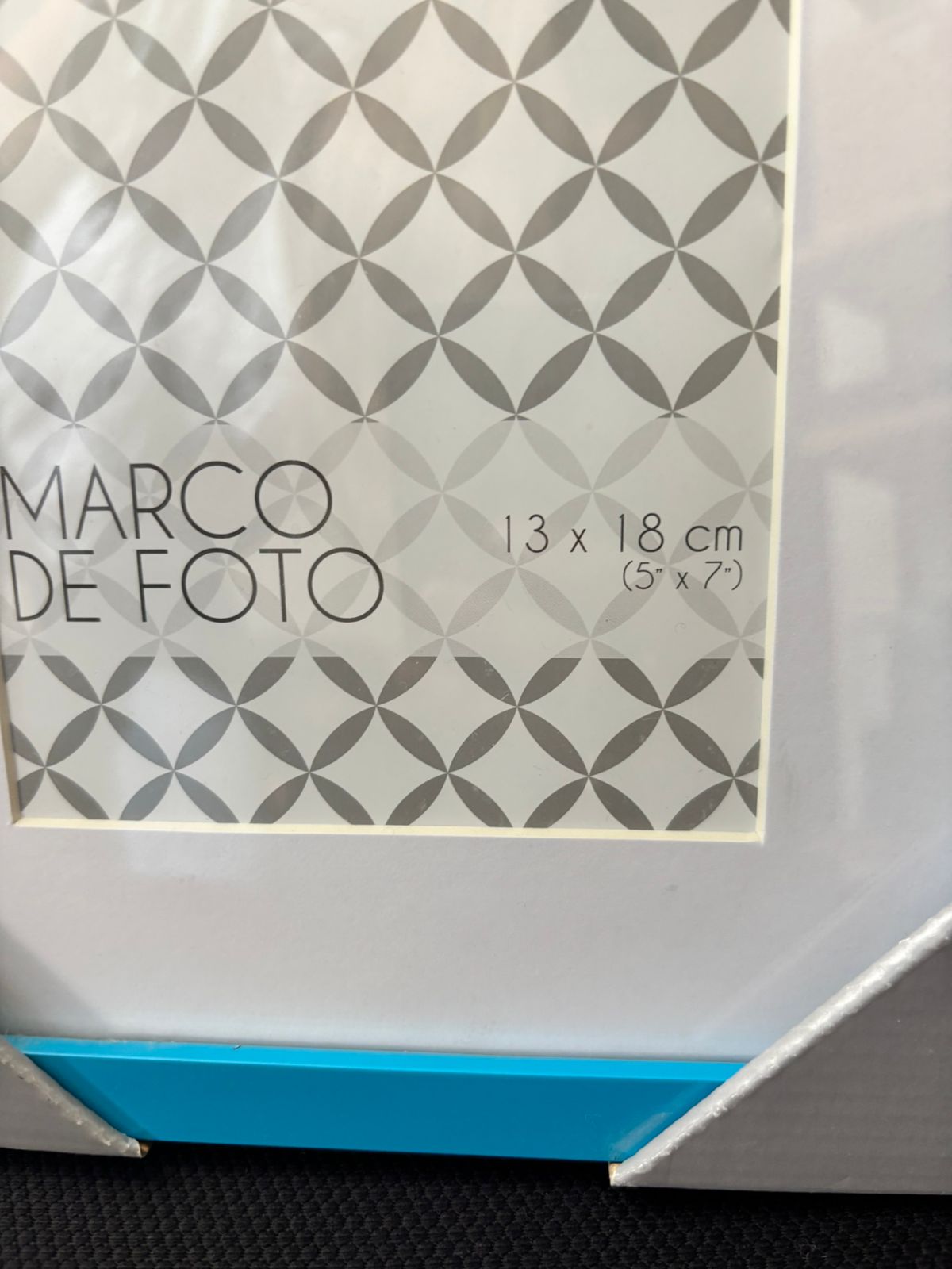 Marco de fotos turquesa 13x18 - Imagen 2