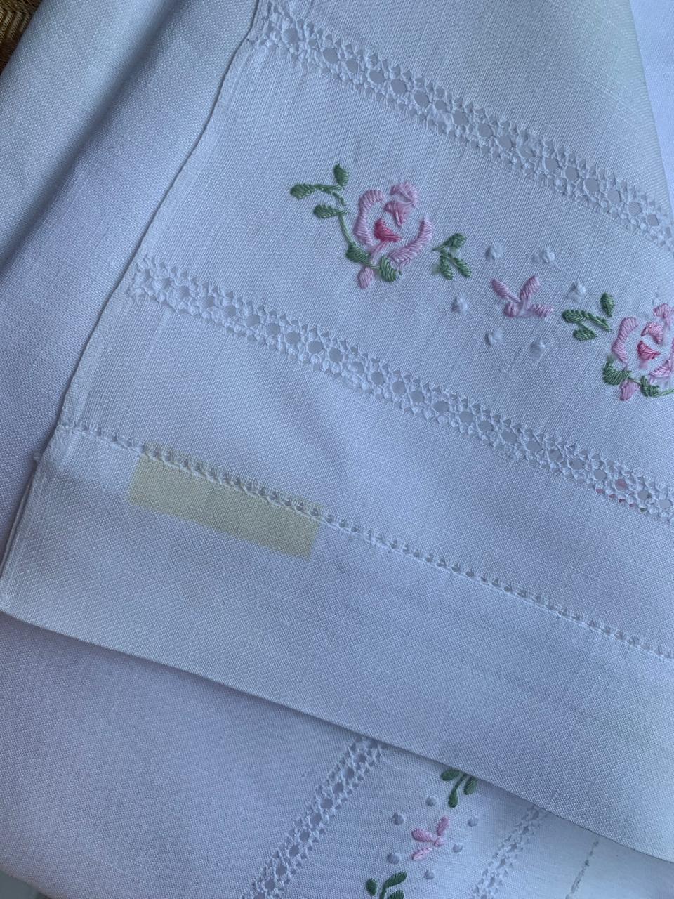 Sabanas encimeras cuna Lino - Imagen 2