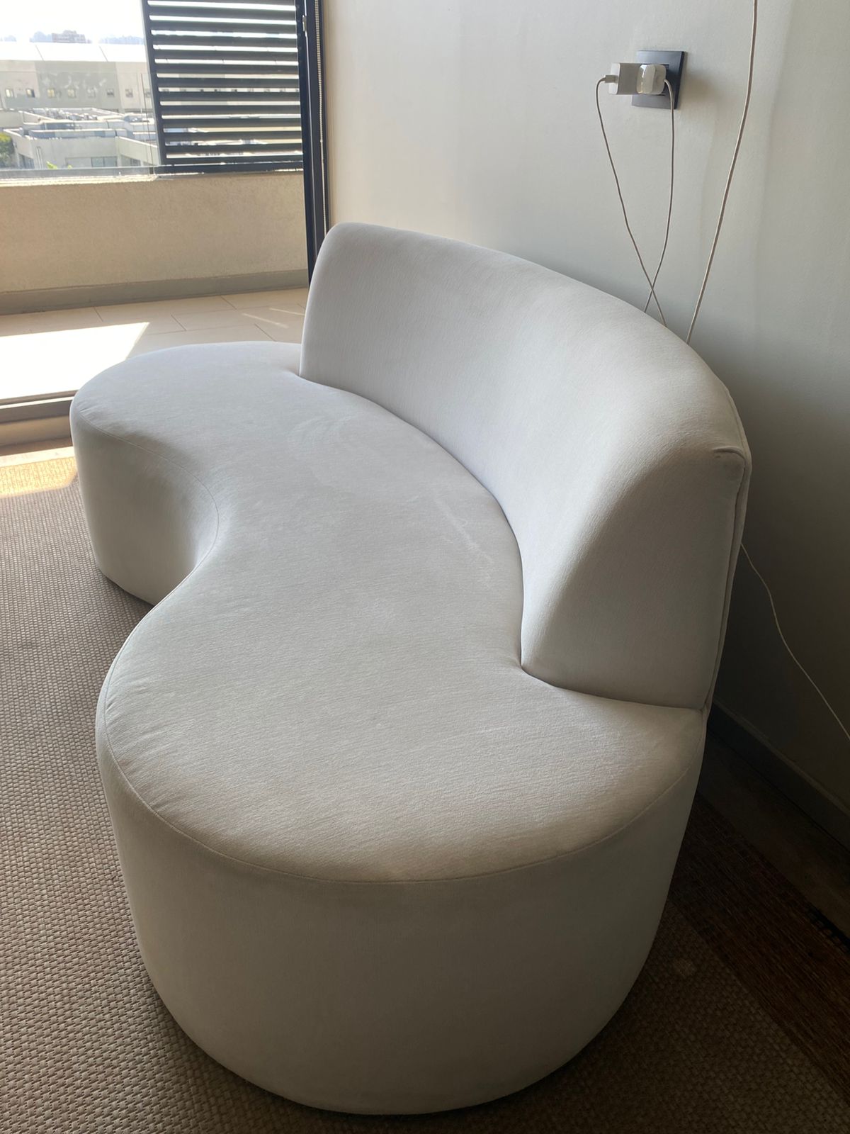 Sofá 3 cuerpos curvo nest at home - Imagen 3