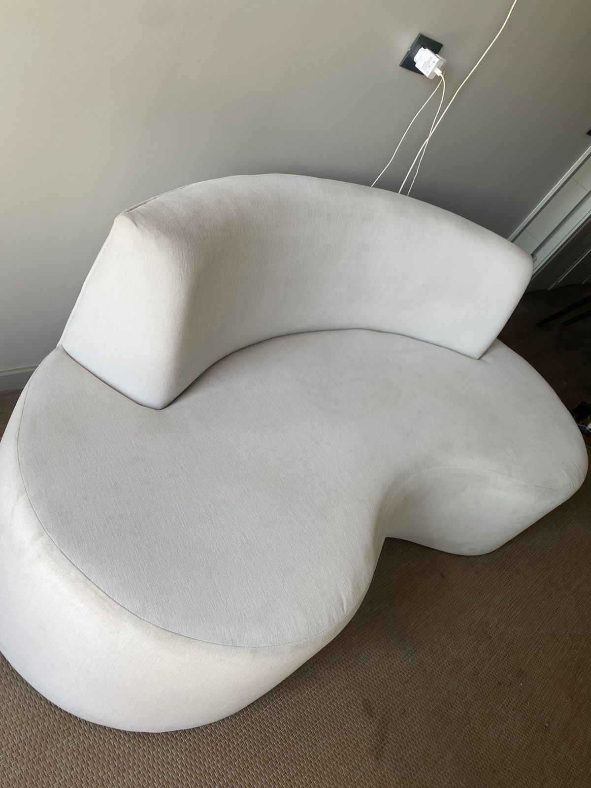 Sofá 3 cuerpos curvo nest at home - Imagen 4