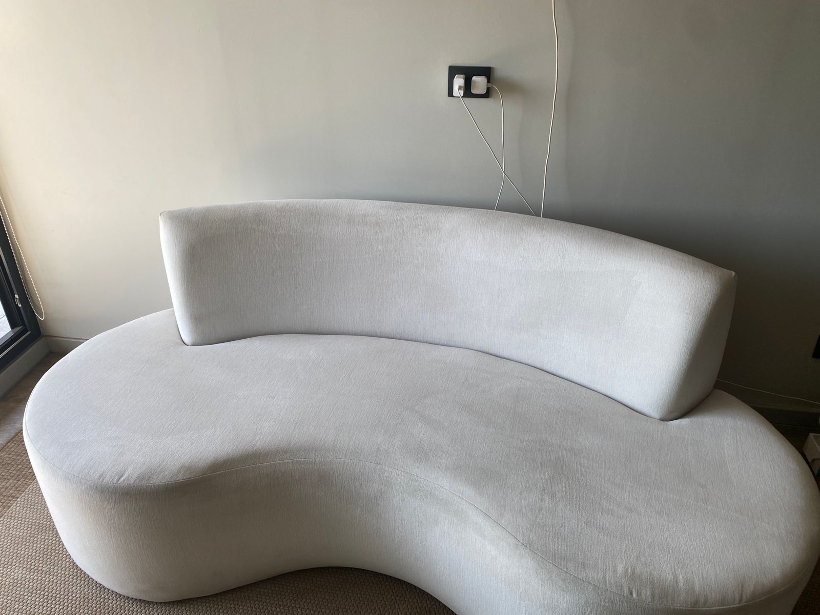 Sofá 3 cuerpos curvo nest at home - Imagen 2