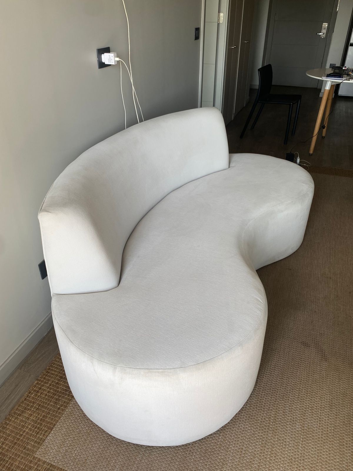 Sofá 3 cuerpos curvo nest at home - Imagen 6