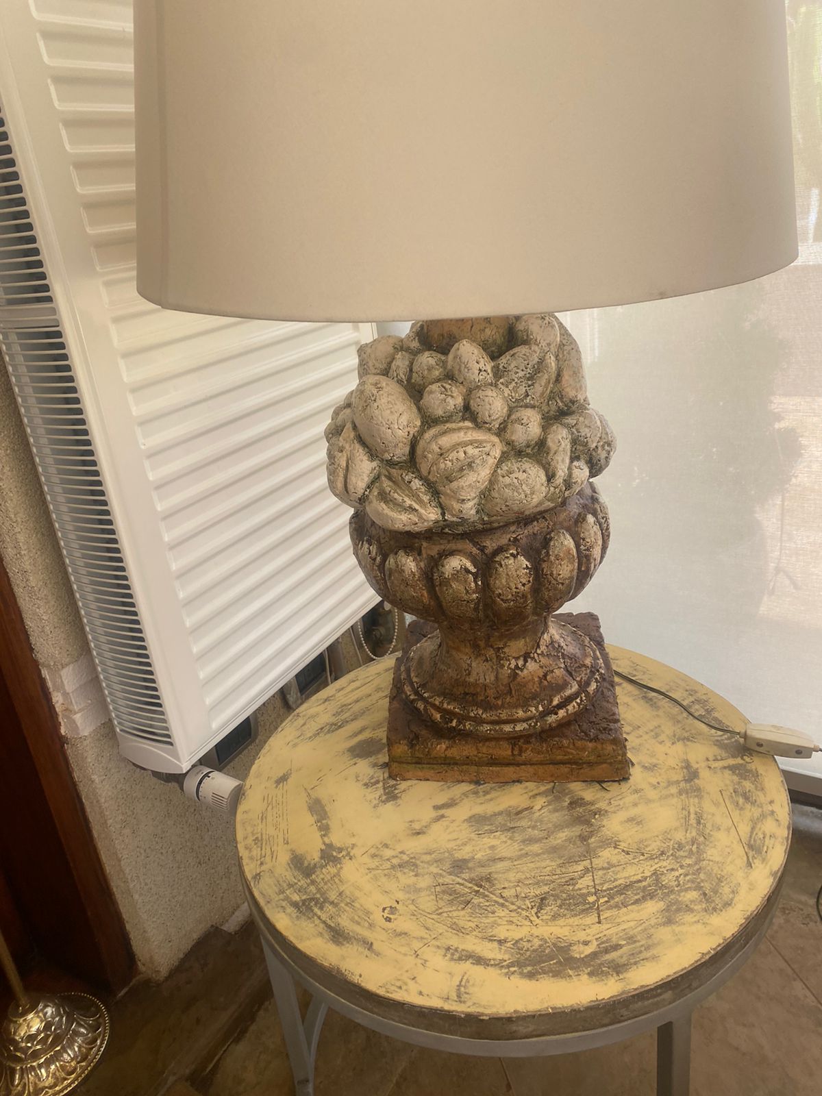 Lámpara de cerámica pintada a mano bellotas - Imagen 2